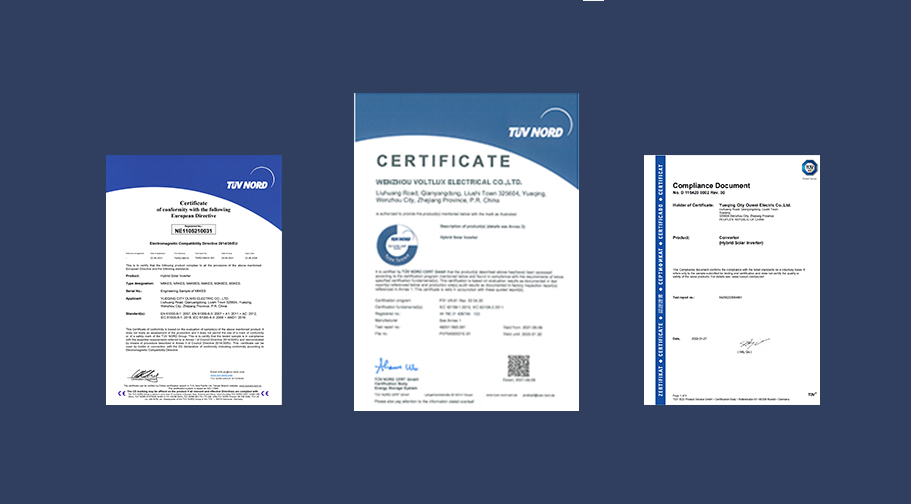 Certificates