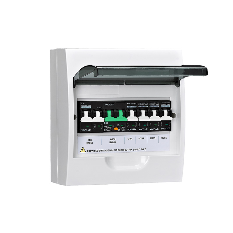 6KA Pre-Wired 8-Way Distribution Board(Surface)