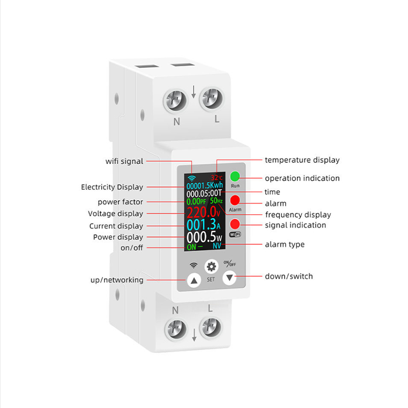 40A Din Rail Wi-Fi Smart Meter
